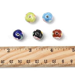 20Pcs 5 Colors Handmade Porcelain Beads&nbsp;PORC-FS0001-18