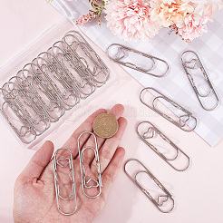 208Pcs Carbon Steel Pen Clips for Notebook Scrapbook&nbsp;FIND-SP0003-01P