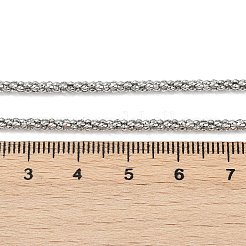 Tarnish Resistant 304 Stainless Steel Popcorn Chain Necklaces&nbsp;NJEW-J032-22P