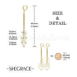 Brass Hoop Earrings&nbsp;JE811A