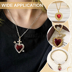 28Pcs 14 Styles DIY Heart Jewelry Making Findings Kits&nbsp;FIND-ME0001-88