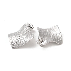 Non-Tarnish Rhombus 304 Stainless Steel Stud Earrings for Women&nbsp;EJEW-L272-005P