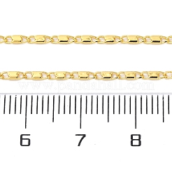 Brass Oval Link Chains Necklace for Women&nbsp;NJEW-P265-19G