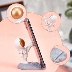 樹脂製携帯電話ホルダー2個（2色）  スペーサーマン  ミックスカラー  9.6x5.6x9.6cm  1pc /カラー&nbsp;AJEW-NB0003-86