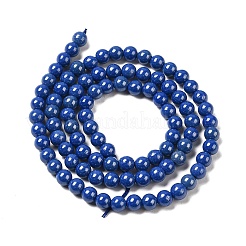 Cubic Zirconia Imitation Pearl Bead Strands&nbsp;ZIRC-P109-03B-11