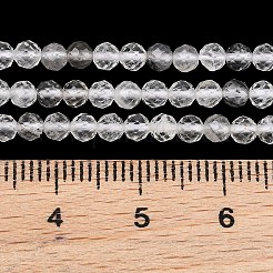 Natural Herkimer Diamond Beads Strands&nbsp;GG-NH0014-D03-3mm