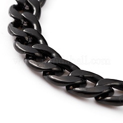 Men's 304 Stainless Steel Cuban Link Chain Bracelets&nbsp;X-BJEW-JB05917-02
