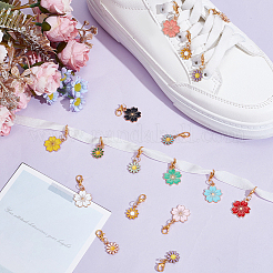 32Pcs 16 Styles Alloy Enamel Shoes Charms&nbsp;HJEW-PH01947