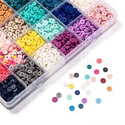 DIY Heishi Bead Style Stretch Bracelets Making Kits&nbsp;DIY-JP0005-87
