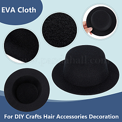 12Pcs 3 Styles EVA Cloth Mini Hat Fascinator Base&nbsp;AJEW-BC0007-02