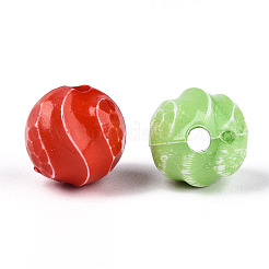 Opaque Acrylic Beads&nbsp;SACR-T017-42