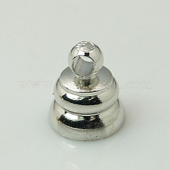 Brass Magnetic Clasps with Loops&nbsp;KK-G079-N