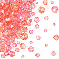 4 Strands 4 Styles Baking Paint Transparent Glass Beads Strands&nbsp;DGLA-TA0001-32D