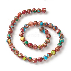 Assembled Natural & Dyed Magnesite Beads Strands&nbsp;G-L575-02K-B