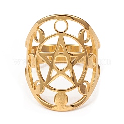 304 Stainless Steel Adjustable Rings&nbsp;LS-RJEW-P080-01G