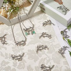 16Pcs Tibetan Style Alloy Multi-Strand Links&nbsp;FIND-SC0016-20