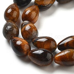 Natural Tiger Eye Beads Strands&nbsp;G-B106-A24-02