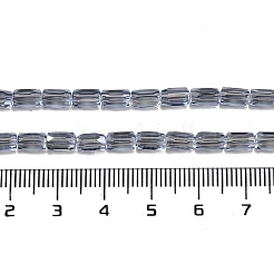 Electroplate Glass Beads Strands&nbsp;GLAA-Q101-02A-PL05