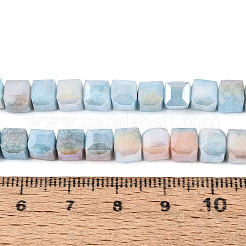 Anti-Tarnish Electroplate Glass Beads Strands&nbsp;GLAA-T025-6mm-10J