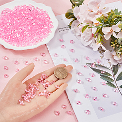 1000Pcs Acrylic Rhinestone Pointed Back Cabochons&nbsp;GACR-SP0001-01B