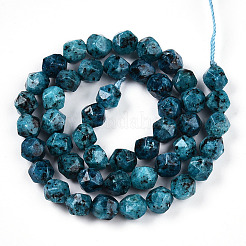 Dyed Natural Sesame Jasper Beads Strands&nbsp;G-T139-8mm-47H