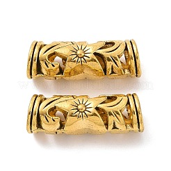 Tibetan Style Alloy Tube Beads&nbsp;FIND-H038-33AG