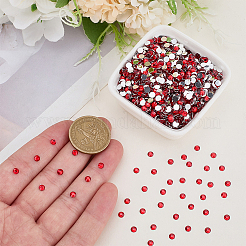 950Pcs Resin Rhinestone Cabochons&nbsp;CRES-WH20004-03A