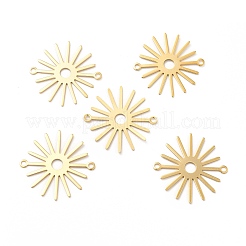 Brass Connector Charms&nbsp;X-KK-H435-10G