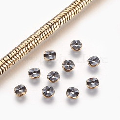 Electroplated Non-magnetic Synthetic Hematite Bead Strand&nbsp;G-E498-18A