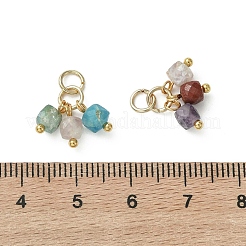 Natural Mixed Gemstone Pendants&nbsp;PALLOY-JF05313