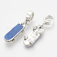 Alloy Enamel European Dangle Charms&nbsp;X-MPDL-S065-01A