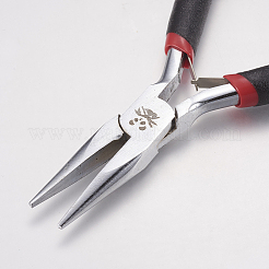 5インチ炭素鋼チェーンノーズプライヤー  プラチナ  12.5cm&nbsp;PT-J001-04