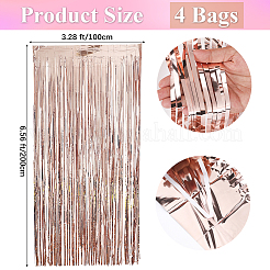 4 Bags Plastic Fringe Curtains&nbsp;HULI-DJ0001-01C