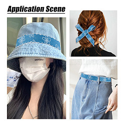 Polyester Denim Ribbons&nbsp;OCOR-TAC0003-18B