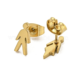 304 Stainless Steel Stud Earrings&nbsp;EJEW-G384-02C