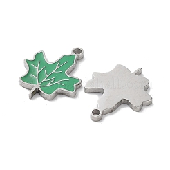304 Stainless Steel Enamel Pendants&nbsp;STAS-P339-15P-01