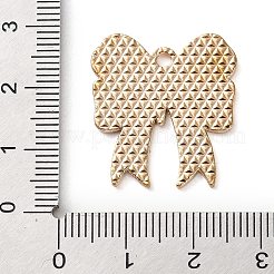 合金エナメルチャーム  ハロウィーンテーマのチャーム  ゴールドカラー  蝶結び  25x22x1.2mm  穴：2mm&nbsp;ENAM-B030-01G-04