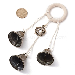 Iron Bell Pendant Decoration&nbsp;HJEW-JM02481
