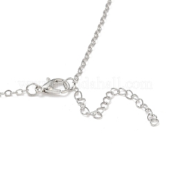 Chakra Angel Alloy Colorful Rhinestone Pendant Necklaces for Women&nbsp;FS-WGF797E-01