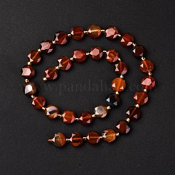 Natural Agate(Dyed & Heated) Beads Strands&nbsp;G-C116-A149-01