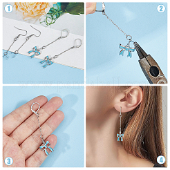 60Pcs Iron & 304 Stainless Steel Earring Findings&nbsp;EJEW-HS00012