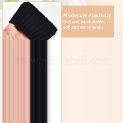 95% Cotton & 5% Elastic Fiber Ribbing Fabric for Cuffs&nbsp;FIND-WH0136-02C