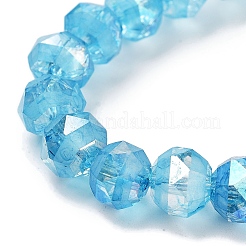Baking Paint Glass Beads Strands&nbsp;GLAA-H032-05-02