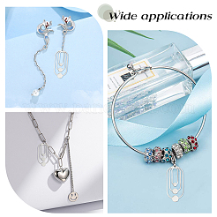 10Pcs 201 Stainless Steel Pendants&nbsp;STAS-DC0007-03