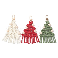 Christmas Tree Cotton Pendant Decoration&nbsp;HJEW-TA00407