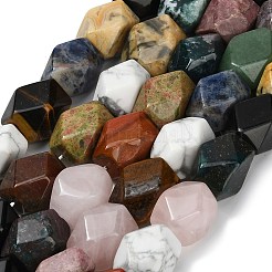 Natural Mixed Gemstone Beads Strands&nbsp;G-D354-A01