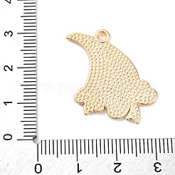 聖パトリックの日合金エナメルペンダント  カドミウムフリー＆ニッケルフリー＆鉛フリー  ラックめっき  ゴールドカラー  レインボー  23x29x1.5mm  穴：1.6mm&nbsp;FIND-M060-24C-G