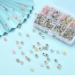480Pcs 8 Style Luminous Acrylic Beads&nbsp;MACR-YW0002-11