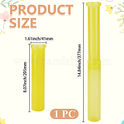 Portable Transparent PP Retractable Pen Holder&nbsp;AJEW-WH20020-655