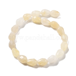 Natural Topaz Jade Beads Strands&nbsp;G-P520-B13-01